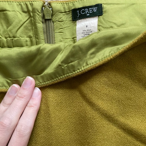 J Crew wool mini skirt - Picture 5 of 6